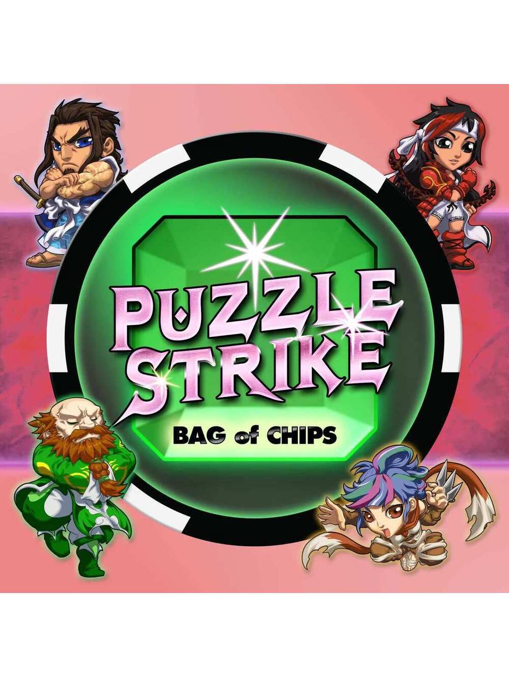 Puzzle Strike: Bag of Chips / Sirlin Games / Deck-Building Chip Game / Unpunched